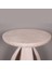 Mylamp Numa Beyaz Fildişi Mungur Sehpa 42X55 cm 3