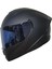 HF-701DV Unisex Tam Yüz Motosiklet Kaskı Çift Vizörlü Motokros Yarış Kaskı Dot Onaylı Large Beden 4