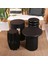 Mylamp Okımı Siyah Mungur Sehpa 45X45X30 cm 2