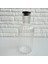 Akasya Kapaklı Cam Su ve Meşrubat Şişesi Başucu Sürahisi 1400 ml ( Bardaksız) 2
