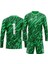 Erkek Uzun Kollu Yeşil Nefes Alabilen Kaleci Forması ve Şortu Goalkeeper Jersey Gk DMNF5587 5