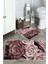 Pembe kaymaz Gül Banyo Paspas bp-29 1