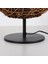 Mylamp Afrika 25X30 Cm. Rattan Masa Lambası (Siyahayaklı) 2