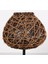 Mylamp Afrika 25X30 Cm. Rattan Masa Lambası (Siyahayaklı) 3