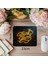 Sarı Cursive Fontlu Işıklı Mouse Pad Tasarımı - 19X23 cm 2 mm Dikdörtgen Ithal Baskılı Mouse Pad 1