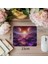 Kraterli Mor Renkli Ay Mouse Pad - 19X23 cm 2 mm Dikdörtgen Ithal Baskılı Mouse Pad 1