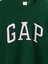 Kadın Koyu Yeşil Relaxed Gap Logo Sweatshirt 3