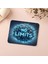 No Limits Yazılı Mavi Işık Tüplü Mousepad - 19X23 cm 2 mm Dikdörtgen Ithal Baskılı Mouse Pad 5