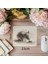 Gri Vinyet Zeminli Fare Portresi Mousepad - 19X23 cm 2 mm Dikdörtgen Ithal Baskılı Mouse Pad 1