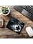 Beyaz Espresso Kupalı Minimal Mouse Pad - 19X23 cm 2 mm Dikdörtgen Ithal Baskılı Mouse Pad 6