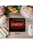 Energy Yazılı Kırmızı Neon Mouse Pad - 19X23 cm 2 mm Dikdörtgen Ithal Baskılı Mouse Pad 1