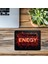 Energy Yazılı Kırmızı Neon Mouse Pad - 19X23 cm 2 mm Dikdörtgen Ithal Baskılı Mouse Pad 3