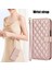 iPhone 13 Pro Leather Flip Magnetic Clasp Kickstand Heavy Duty Protective Wallet Phone Case With Card Holder Crossbody Long Wrist Strap (Yurt Dışından) 2