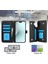 iPhone 16 Plus Leather Flip Magnetic Clasp Kickstand Heavy Duty Protective Wallet Phone Case With Card Holder Crossbody Long Wrist Strap (Yurt Dışından) 5