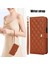 iPhone 16 Plus Leather Flip Magnetic Clasp Kickstand Heavy Duty Protective Wallet Phone Case With Card Holder Crossbody Long Wrist Strap (Yurt Dışından) 3