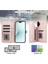iPhone 16 Plus Leather Flip Magnetic Clasp Kickstand Heavy Duty Protective Wallet Phone Case With Card Holder Crossbody Long Wrist Strap (Yurt Dışından) 5