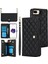iPhone 7 Plus / 8 Plus Leather Flip Magnetic Clasp Kickstand Heavy Duty Protective Wallet Phone Case With Card Holder Crossbody Long Wrist Strap (Yurt Dışından) 1