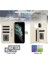 iPhone 11 Pro Max Leather Flip Magnetic Clasp Kickstand Heavy Duty Protective Wallet Phone Case With Card Holder Crossbody Long Wrist Strap (Yurt Dışından) 5