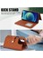 iPhone 14 Plus Leather Flip Magnetic Clasp Kickstand Heavy Duty Protective Wallet Phone Case With Card Holder Crossbody Long Wrist Strap (Yurt Dışından) 5