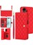 iPhone 16 Leather Flip Magnetic Clasp Kickstand Heavy Duty Protective Wallet Phone Case With Card Holder Crossbody Long Wrist Strap (Yurt Dışından) 1