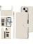 iPhone 15 Pro Leather Flip Magnetic Clasp Kickstand Heavy Duty Protective Wallet Phone Case With Card Holder Crossbody Long Wrist Strap (Yurt Dışından) 1