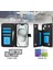iPhone 15 Pro Leather Flip Magnetic Clasp Kickstand Heavy Duty Protective Wallet Phone Case With Card Holder Crossbody Long Wrist Strap (Yurt Dışından) 5