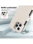 iPhone 16 Pro Leather Flip Magnetic Clasp Kickstand Heavy Duty Protective Wallet Phone Case With Card Holder Crossbody Long Wrist Strap (Yurt Dışından) 3