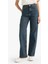90's Wide Leg Yüksek Bel Düz Paça Uzun Jean Pantolon E9122AX25AU 8