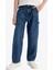 Erkek Çocuk Wide Leg Düz Paça Jean Pantolon F0457A825AU 12