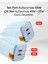 65W USB-C 2 Port Mini Hızlı Şarj Aleti PPS 2.0 Desteği / Isı Düşürücü GaN III Destekli Akım Korumalı Güç Adaptörü iPhone & Android & iPad & MacBook Type-C PE2204 Blue - ACH05165 2