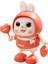 Şarkı Söylemek ve Dans Etmek Xiaofu Tavşan Oyuncak Robot (Yurt Dışından) 1