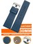 22MM 24MM 26MM 27MM 28MM 29MM 30MM 32MM Diesel Saat Uyumlu Lacivert Renk Deri Saat Kordonu Dzs 1