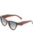 3lü Avantaj Seti Kadın UV400 Koruma Cat Eyes Güneş Gözlüğü 23028 4