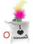 Eastland Parmağa Takılan Tüylü Peluş Kedi Oyuncağı 8x9 cm 1