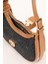 Siyah-Camel Kadın Omuz Çantası Levidor 930211 4
