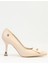 Bej Kadın Topuklu Ayakkabı PC-54029 Z 1
