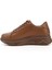 Kadın Bağcıklı Dolgu Taban Hakiki Deri Sneaker 4