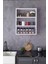3 Katlı Duvar Rafı 43×60 cm – Mutfak Baharatlık & Kupa Düzenleyici, Banyo ve Salon Dekor Rafı 6
