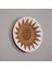 Mylamp Milet 40X9 cm Çap- Doğal Abaka Duvar Tabağı 5