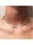 %100 Çelik Kararmaz Gümüş Renk Unisex 4 mm Italyan Yassı Yılan Kolye 4 mm Italyan Bileklik Hediyeli 2