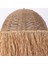 Mylamp Oriental Doğal Rafya ve Jüt Avize 45X55 cm 4
