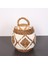 Mylamp Iskit Makrome ve Doğal Abaka - Kapaklı Sepet 35X34 cm 1