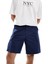 Club Woven Chino Shorts Navy Erkek Dokuma Kanvas Günlük Şort Lacivert 1