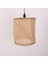 Mylamp Cappadocia Doğal Jut Krem Barlı Avize 40X55 cm 5