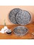 Mylamp Pure Sedef 30 X3,5 Cm. Black Sedefli Mozaik Tepsi 2