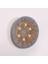 Mylamp Ash Gray 50X12 cm Çap- Doğal Abaka Duvar Tabağı 5