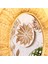 Mylamp Girit 40X9 cm Çap- Doğal Abaka Duvar Tabağı 3