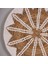 Mylamp Girit 50X11 cm Çap- Doğal Abaka Duvar Tabağı 2