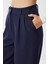 Cepli Dokuma Palazzo Pantolon LGK0007 Lacivert 5