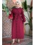 Elbise Bordo - 27289 2